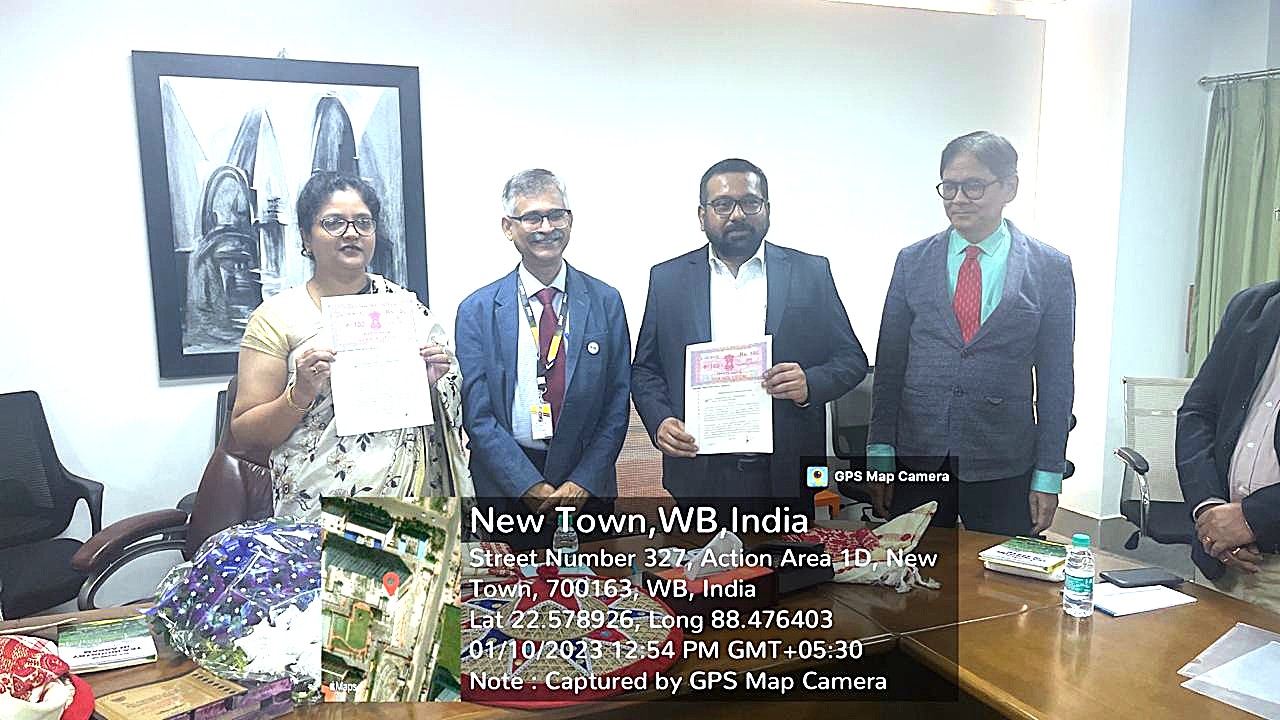 MOU- SISTER NIVEDITA UNIVERSITY (VC)